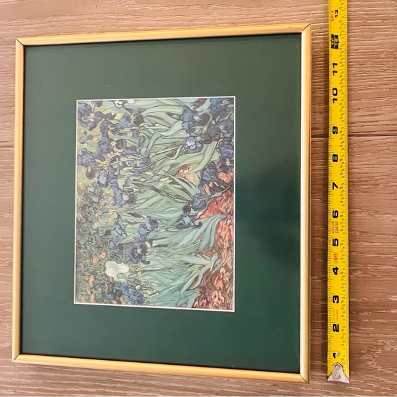 Framed and Matted Art Print Van Gogh’s Irises - Picture 7 of 12